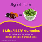MiraFIBER frasco sobre mesa de cocina estilo de vida saludable