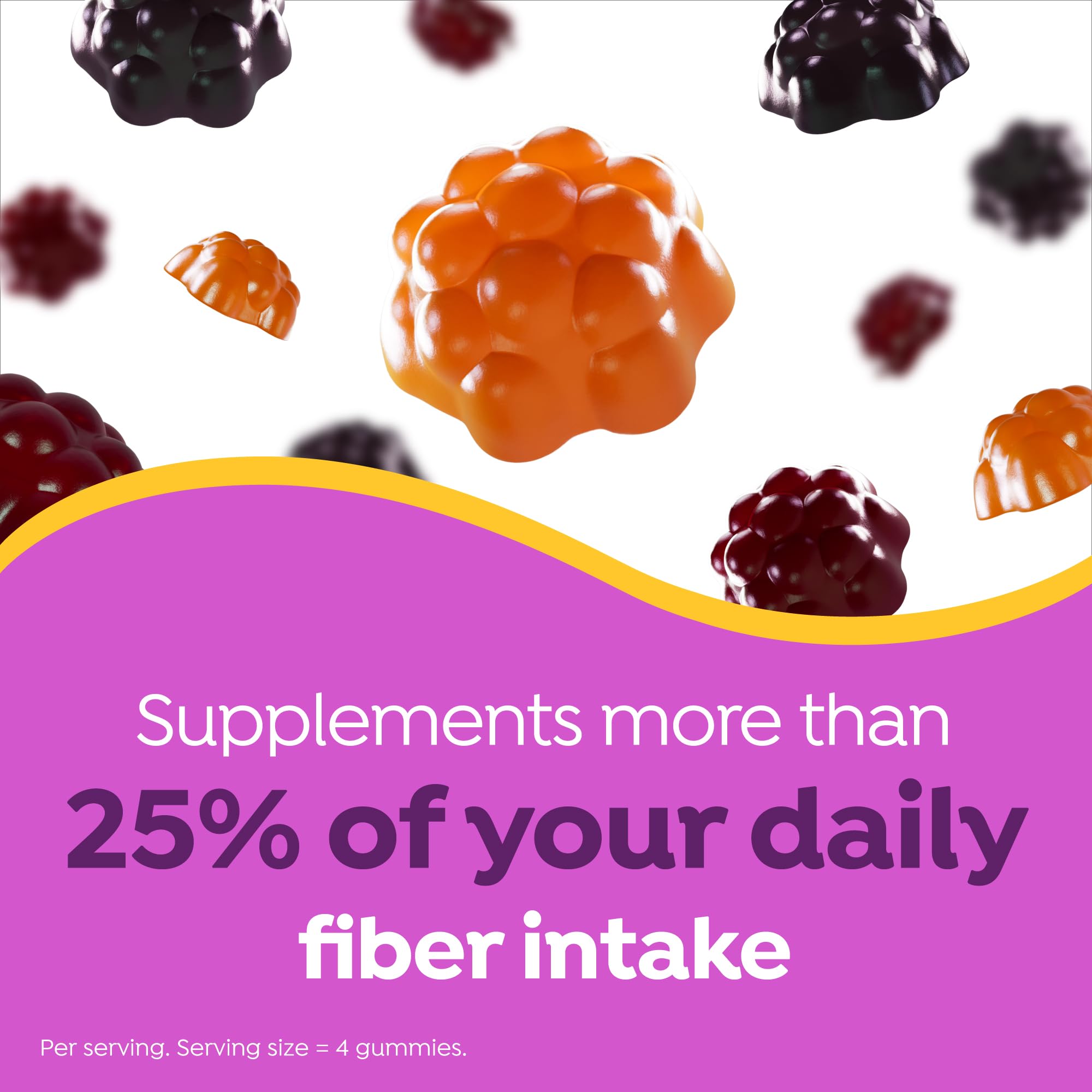 MiraFIBER etiqueta nutricional señalando 8g de fibra por porción
