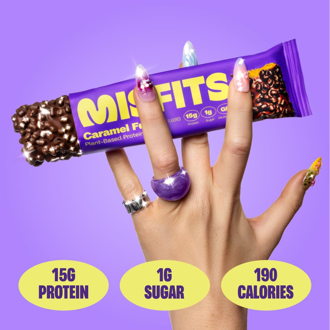 Misfits detalle del recubrimiento de chocolate vegano que aporta indulgencia