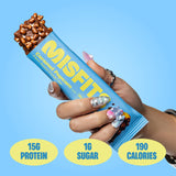 Misfits cobertura de chocolate vegano, textura suave y placer sin lácteos