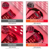 Mito Red Light gafas en contexto lifestyle mostrando uso diario y confianza