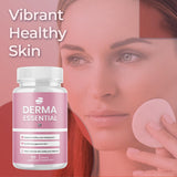 Etiqueta MJO Derma Essential con información de ingredientes y modo de uso claro