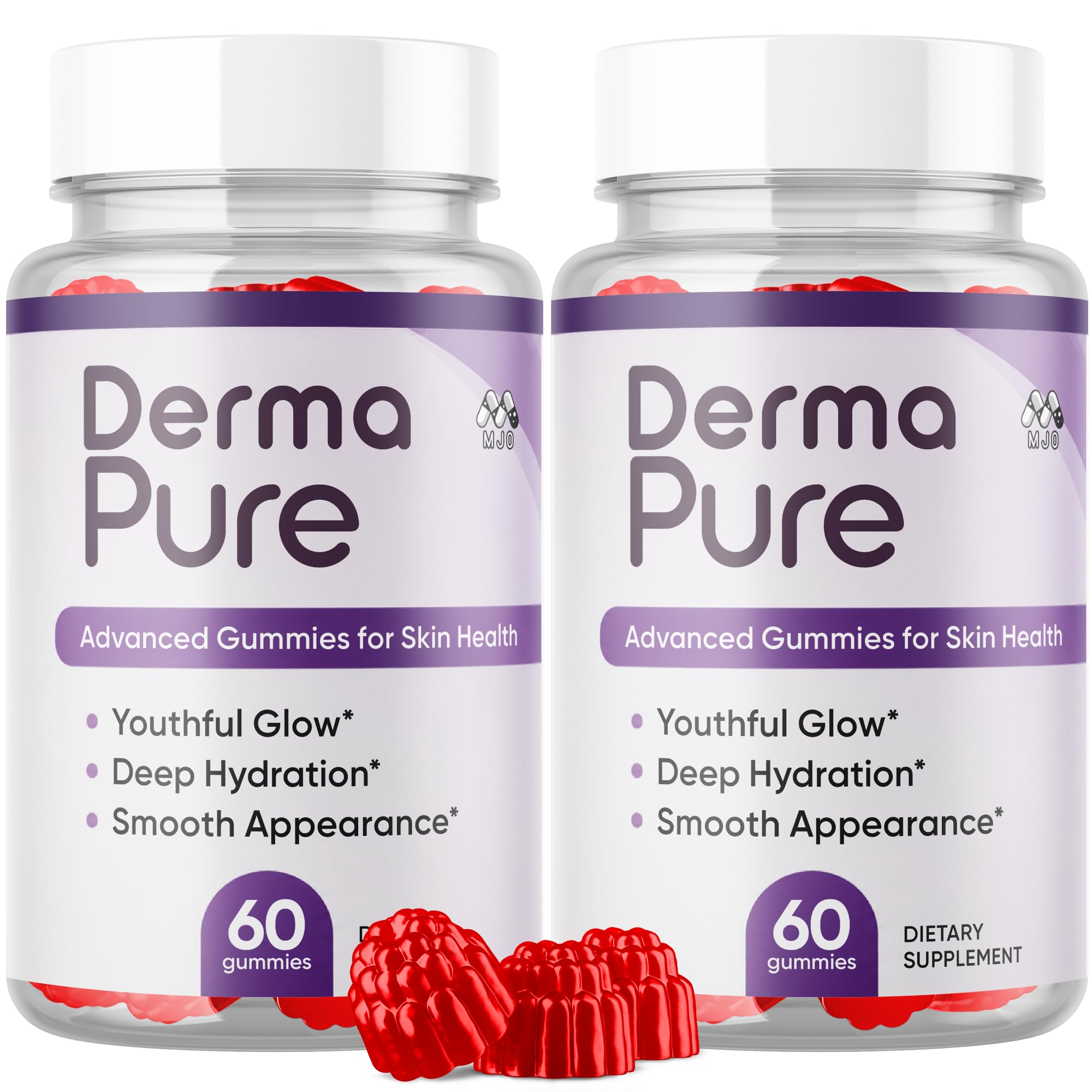 MJO Derma Pure frontal del envase mostrando presentación doble y conveniencia
