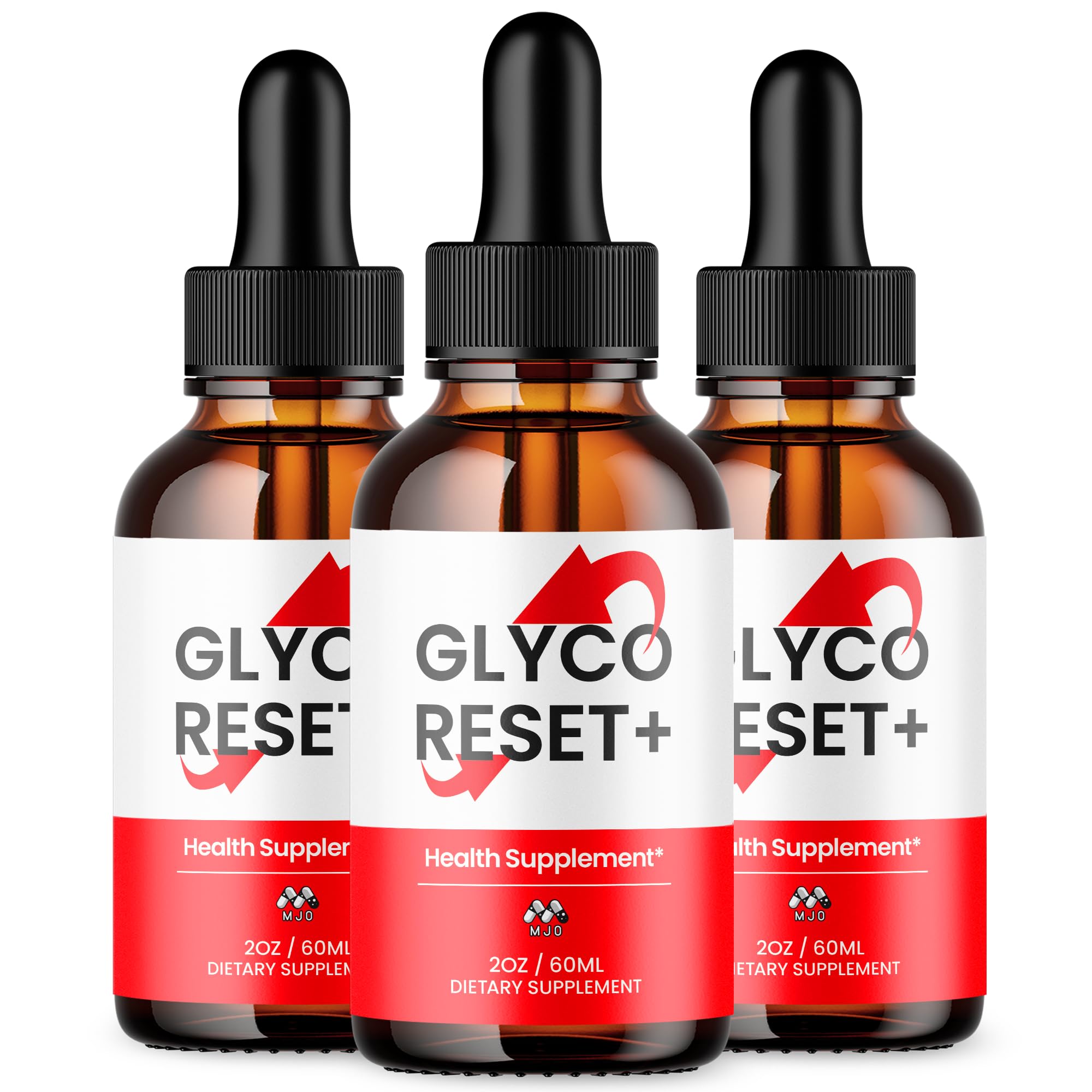 MJO frontal del envase Glyco Reset Drops mostrando presentación práctica y segura