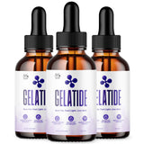 MJO Gelatide Drops vista frontal del frasco con etiqueta clara y beneficios