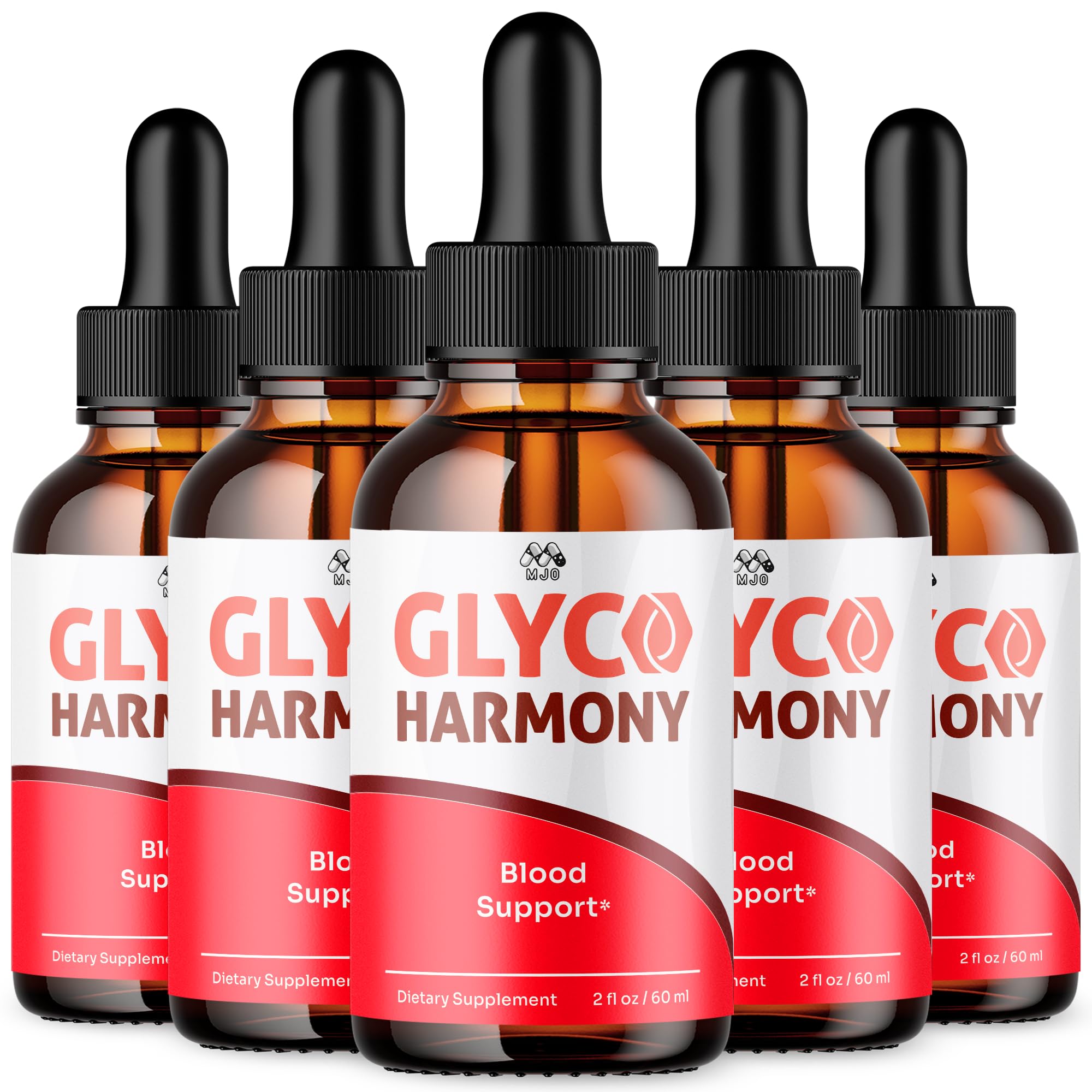 MJO Glyco Harmony Drops frente del envase mostrando diseño y conveniencia