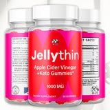 MJO Jelly Thin textura de la gomita en primer plano con apariencia masticable
