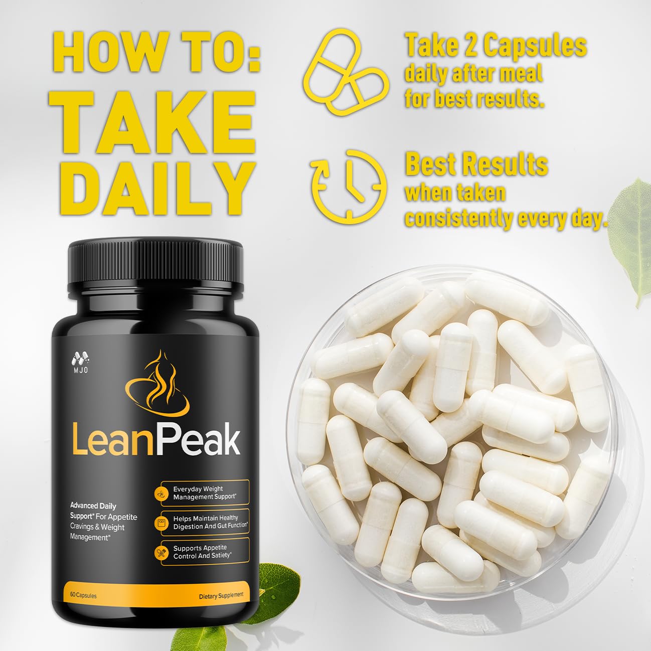 MJO Lean Peak en uso junto a equipo deportivo, ideal para apoyo en actividad física