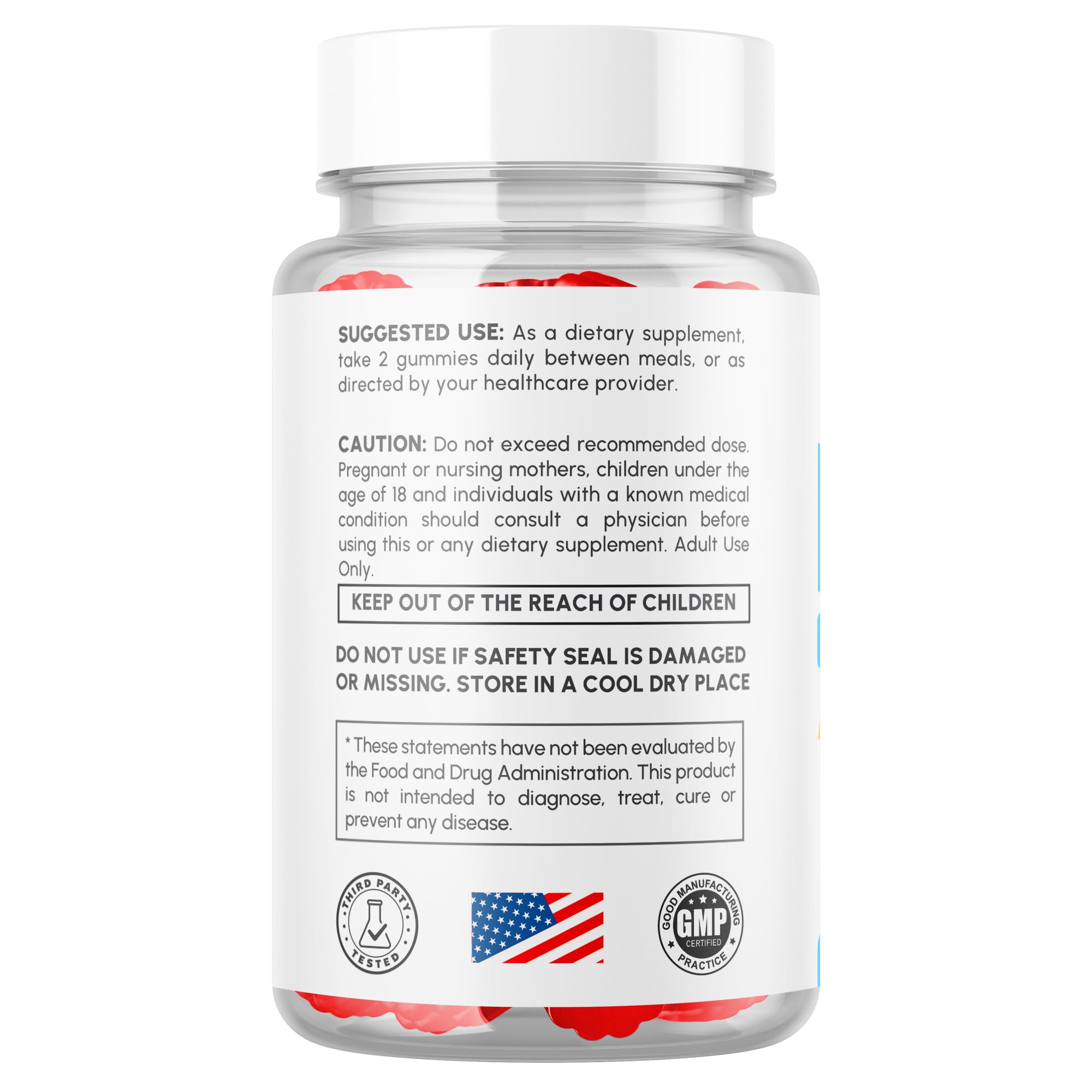 MJO Libicade etiqueta de ingredientes destacando vitaminas naturales