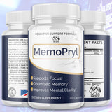 MJO Memopryl cápsulas en primer plano que muestran calidad y textura