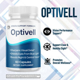 MJO Optivell pack de tres frascos alineados, conveniencia y suministro prolongado