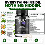 MJO persona tomando SlimTide con mano, indica integración en la rutina diaria