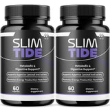 MJO SlimTide frontal del empaque mostrando el diseño y beneficios visibles