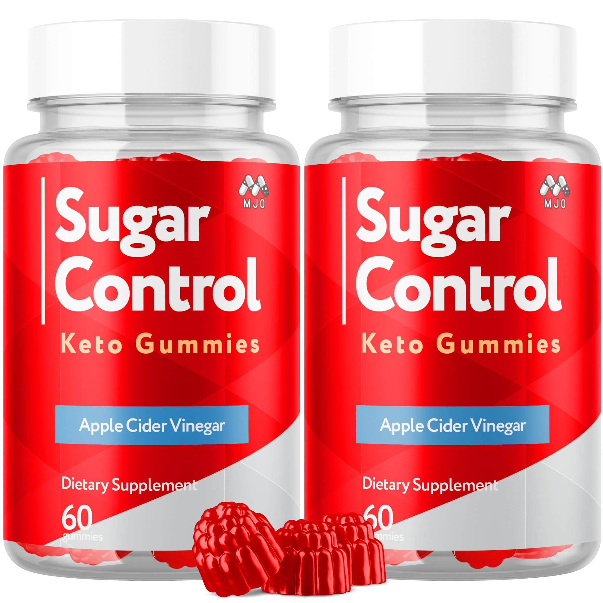 MJO SugarControl frontal del envase mostrando diseño y cantidad — fácil identificación y ahorro