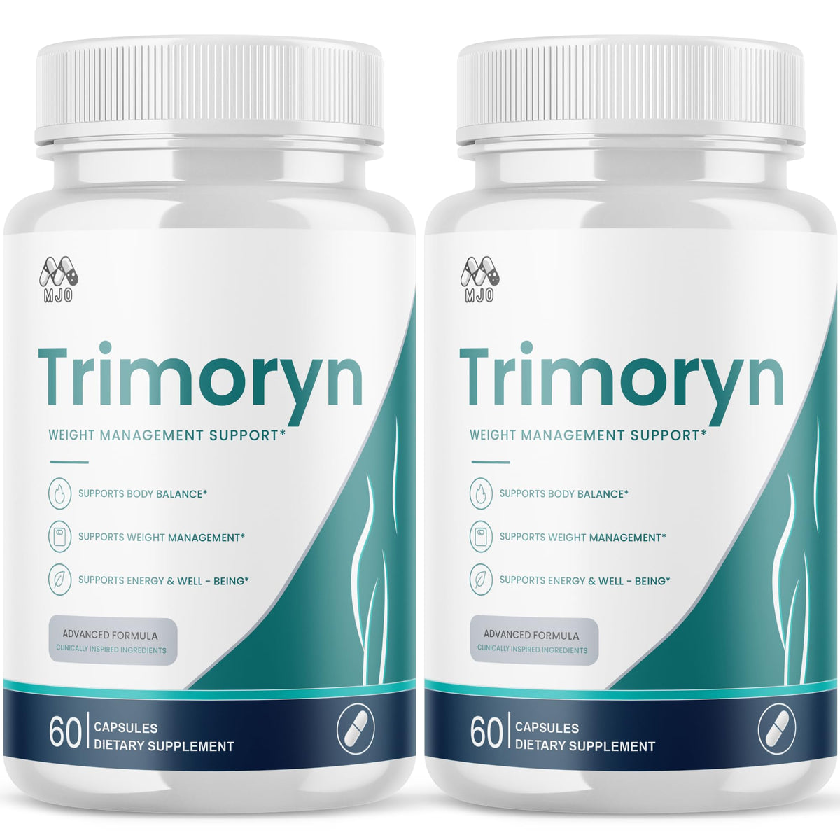 MJO Trimoryn frente del envase mostrando diseño y beneficio diario