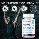 MJO tres botellas Vital Boost XL juntas, suministro de tres meses