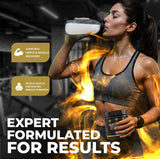 MMA Nutrition envase junto a mano para comparar tamaño y duración