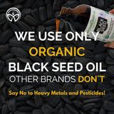 Mother Nature Organics etiqueta con ingredientes y certificación orgánica, transparencia