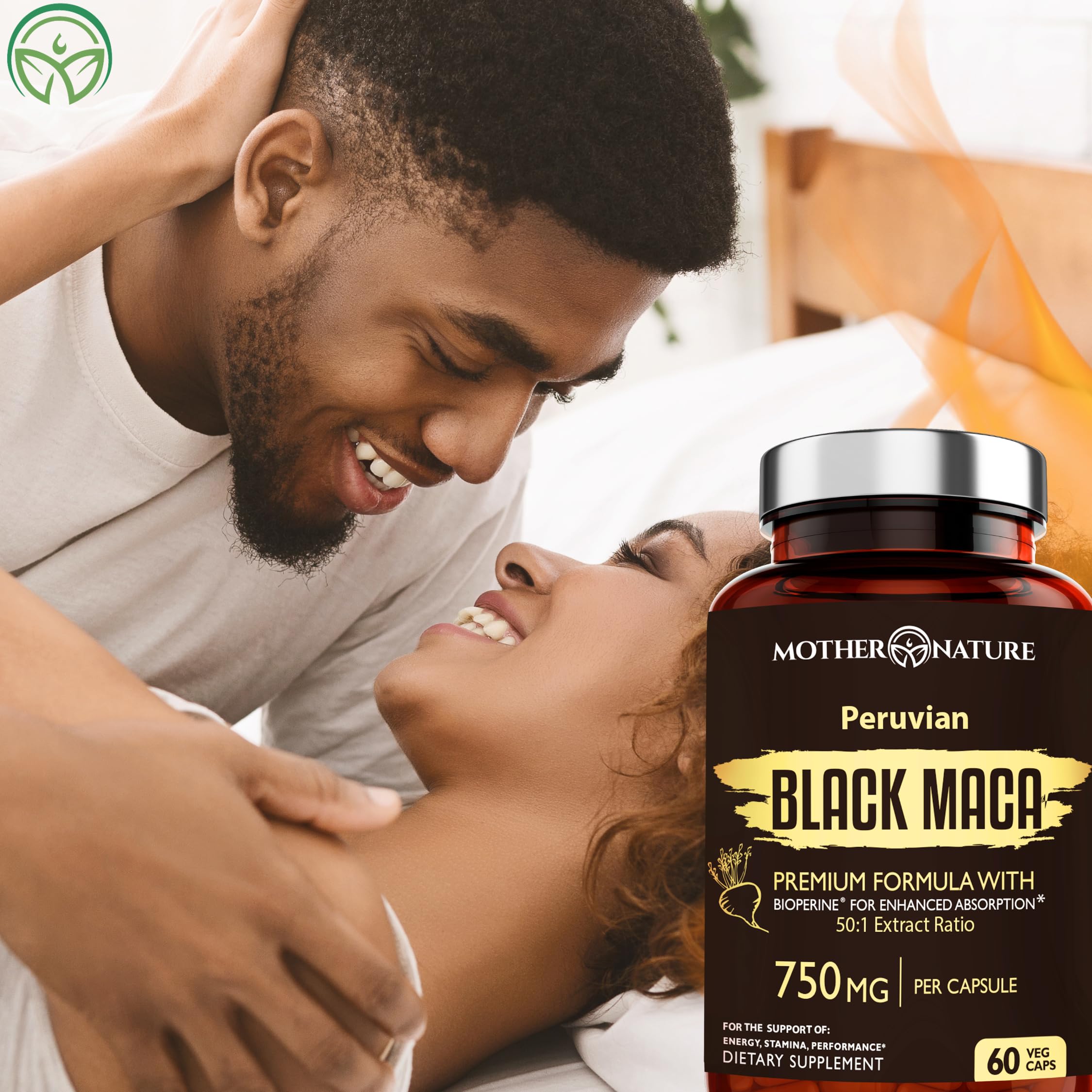 Mother Nature Organics Superfoods cápsulas en mano facilitan consumo diario
