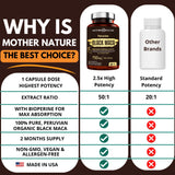 Mother Nature Organics Superfoods estilo de vida activo con suplementación