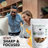 Mother Nature Organics - raíz de maca peruana fresca como origen natural del producto