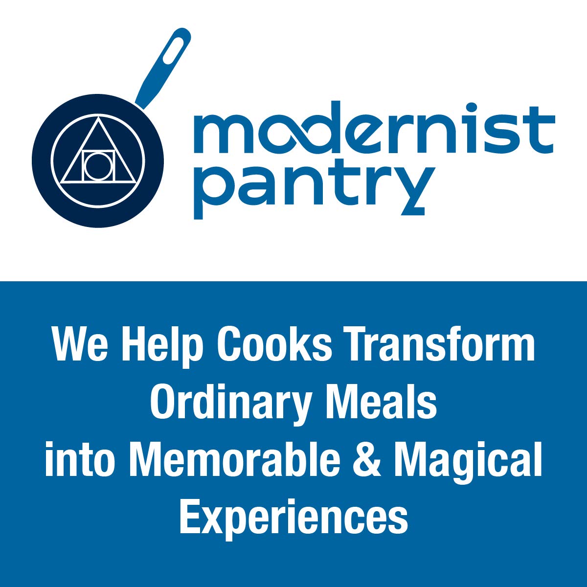 Modernist Pantry pack presentado como regalo ideal para cocineros experimentales