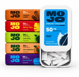 MOJO vista frontal del empaque mostrando diseño y cantidad