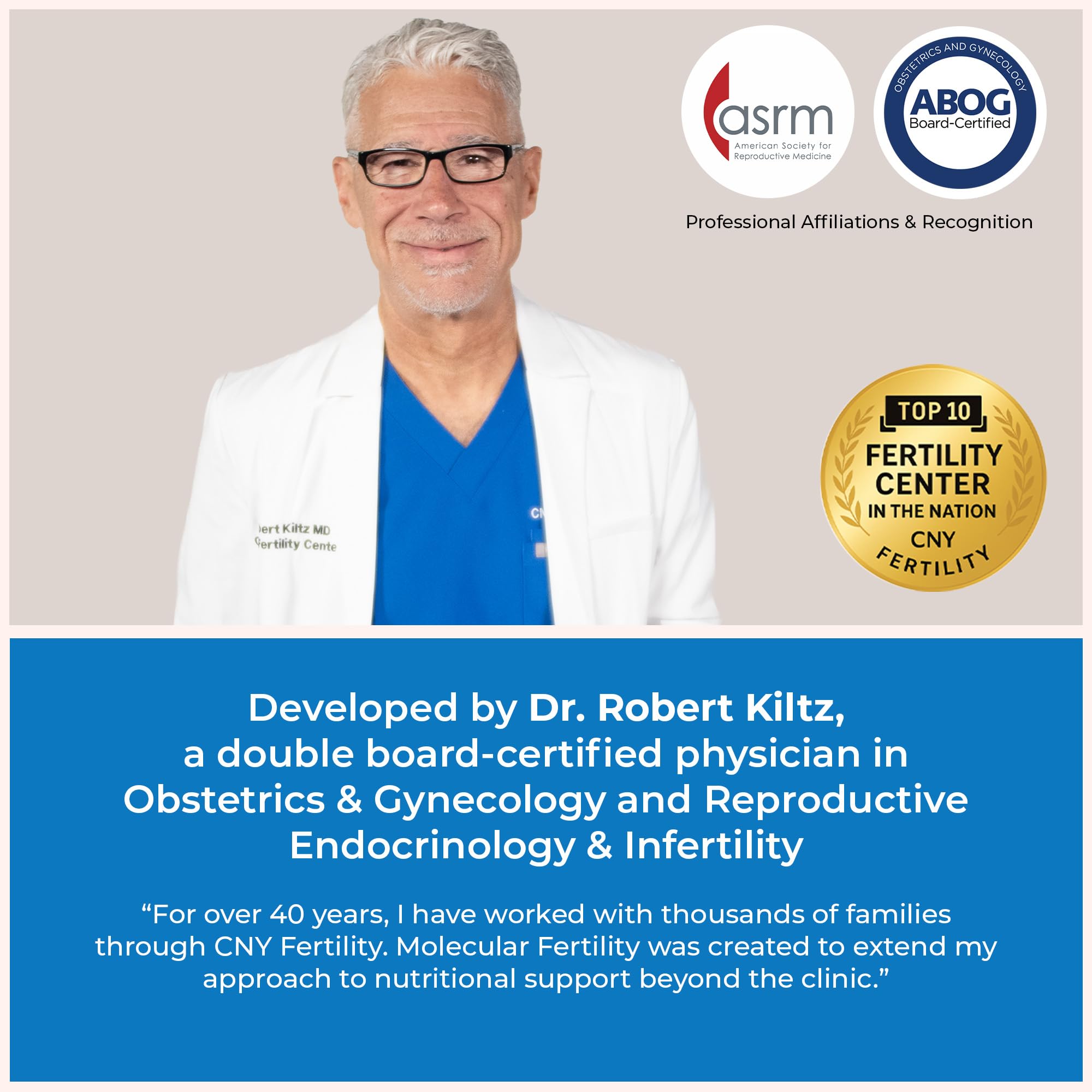 Molecular Fertility uso cotidiano en rutina matinal para adherencia diaria