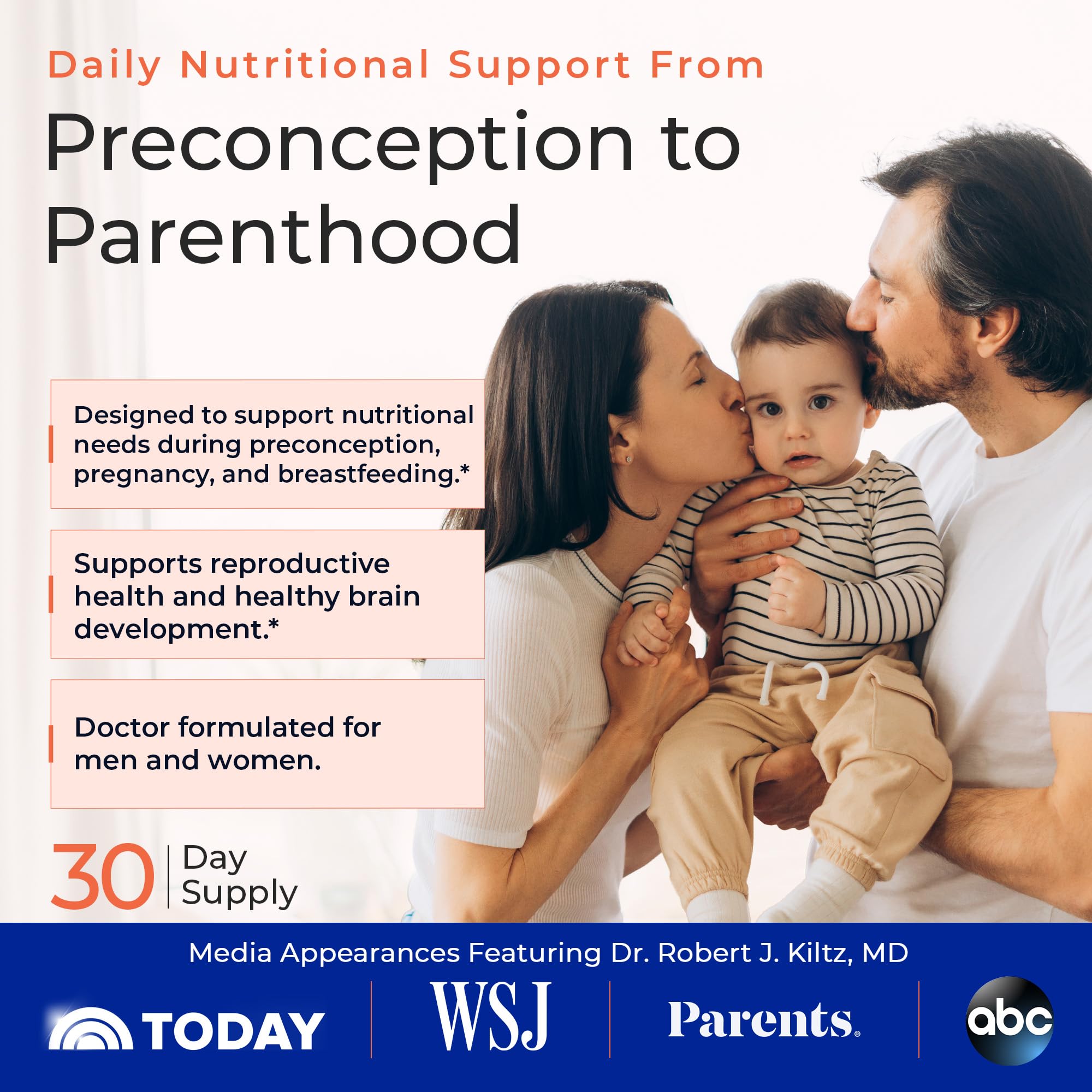 Molecular Fertility etiqueta nutricional legible con datos de EPA DHA