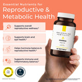 Molecular Fertility aceite de pescado textura brillante para fácil absorción