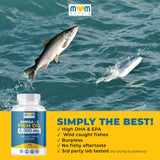 MOM NUTRIX etiqueta con lista de ingredientes y certificaciones visibles