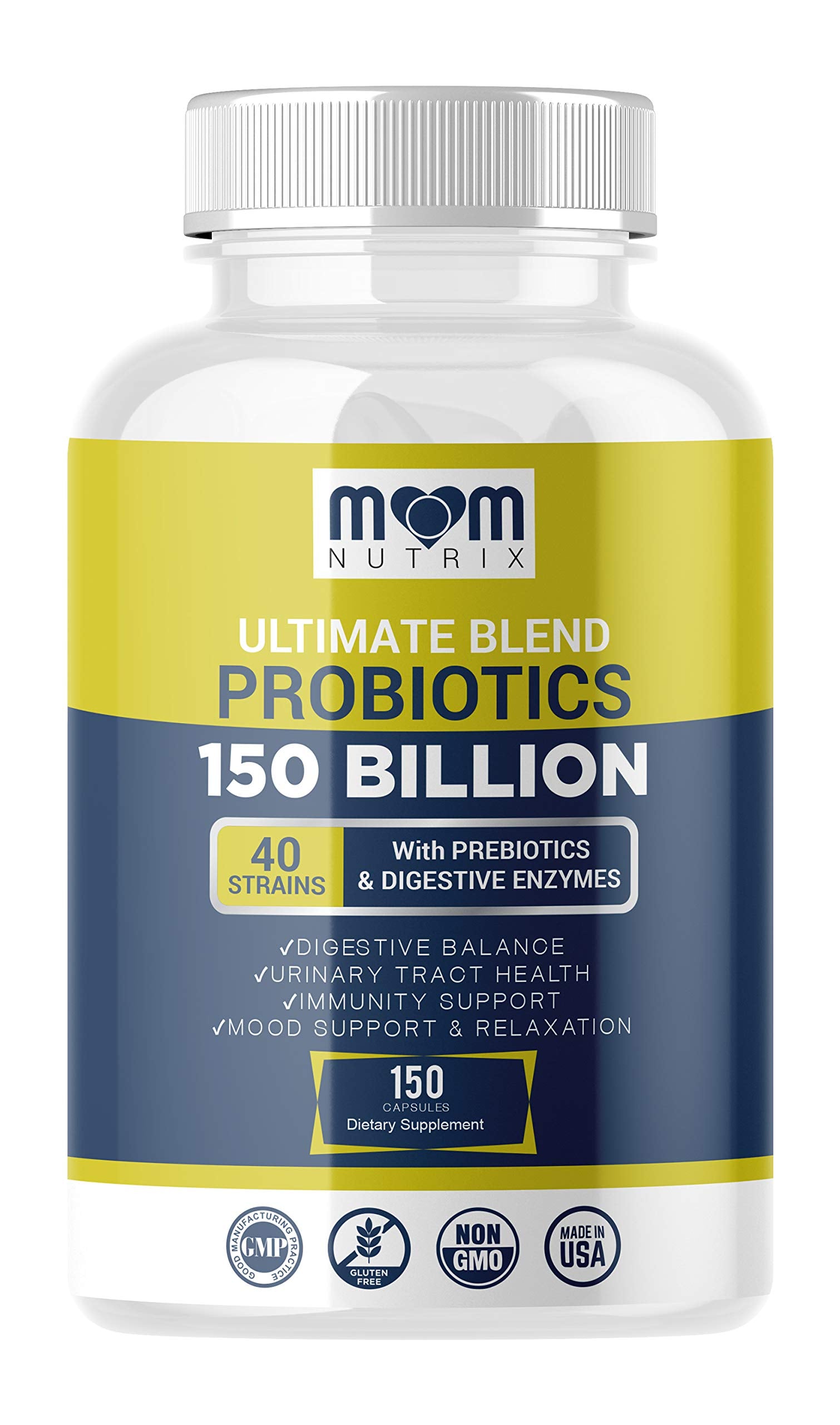 MOM NUTRIX frente del envase mostrando la marca y beneficio de alta potencia