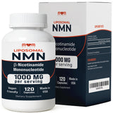 MOM NUTRIX envase frontal mostrando fórmula NMN y beneficio de energía