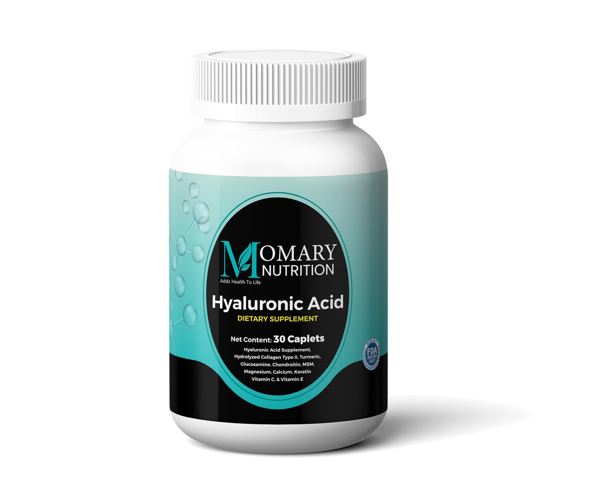 MOMARY NUTRITION frente del envase muestra ingredientes y beneficio de hidratación