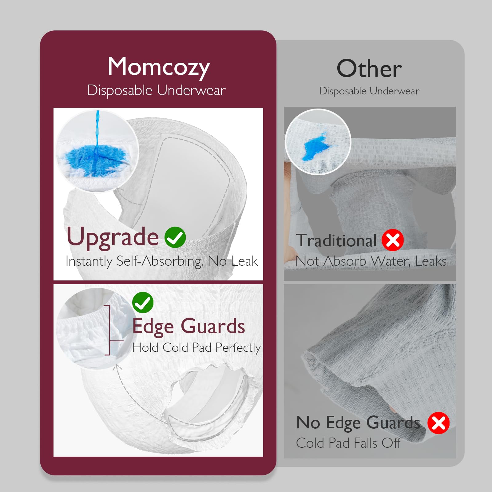 Momcozy peri bottle invertido enfoque en la boquilla inclinada para limpieza sin agacharse