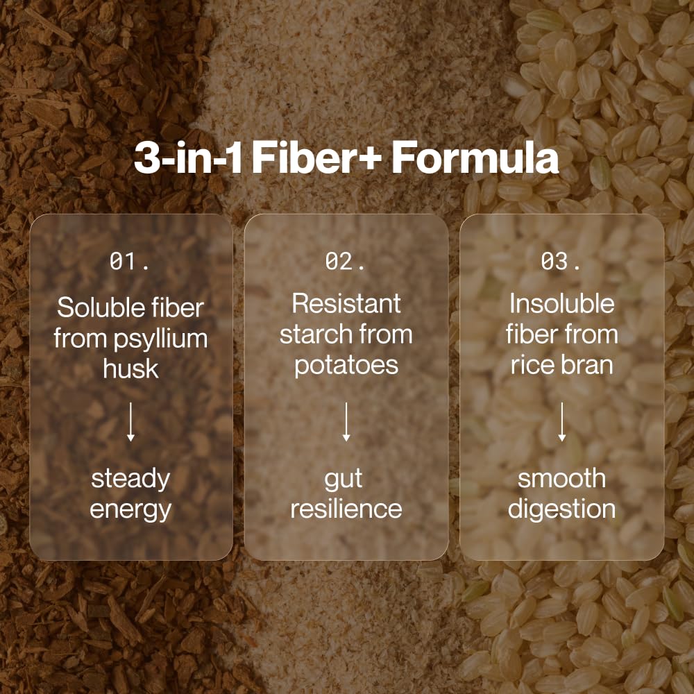 Momentous Fiber+ añadido a batido proteico sin alterar sabor