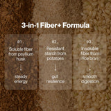 Momentous Fiber+ añadido a batido proteico sin alterar sabor