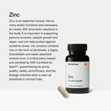 Momentous lista de ingredientes con información de 15 mg y pureza