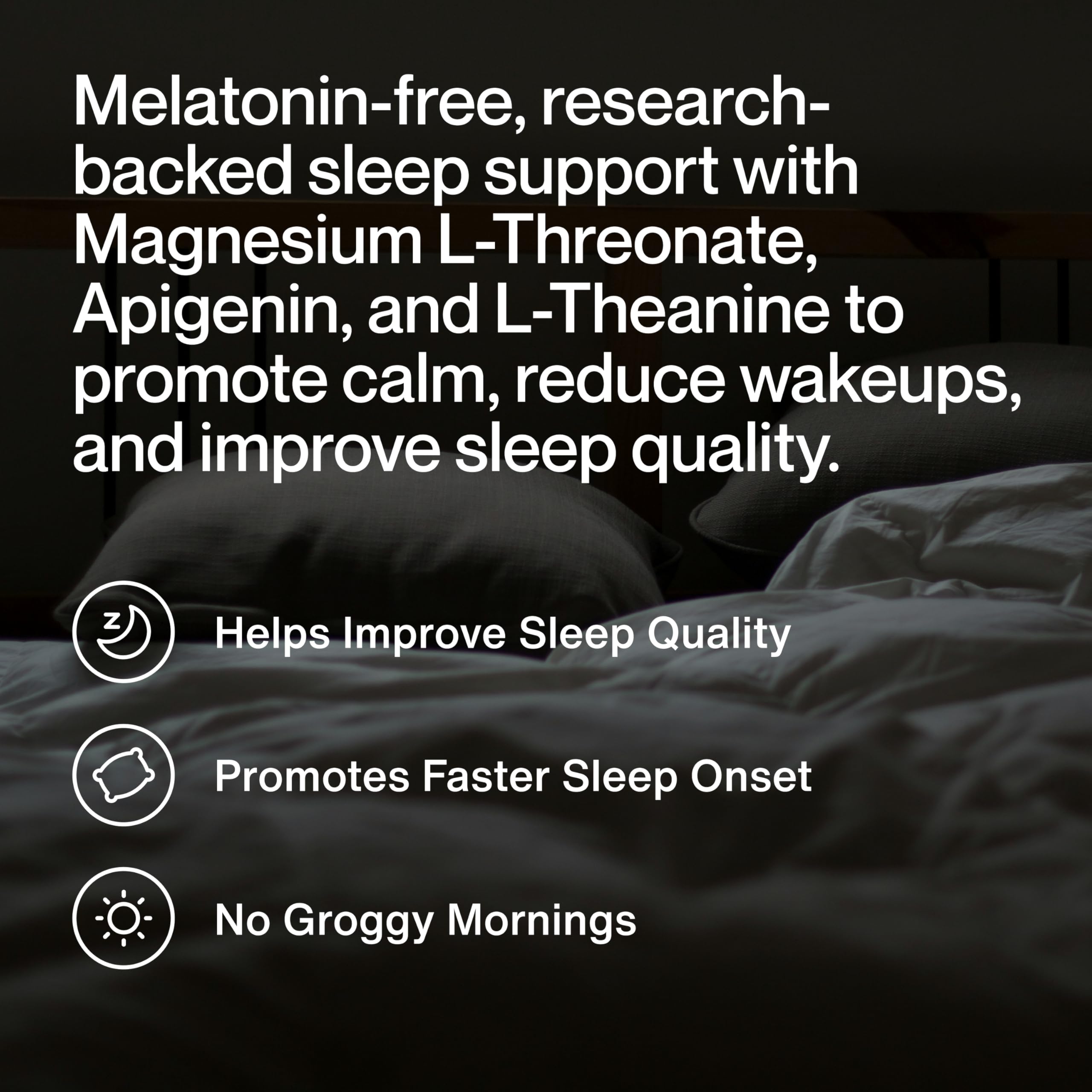 Sobre individual del Nightly Sleep Pack Momentous abierto, ayuda a dosificación precisa