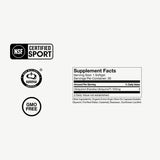 Momentous ubiquinol deportista tomando suplemento antes de entrenamiento