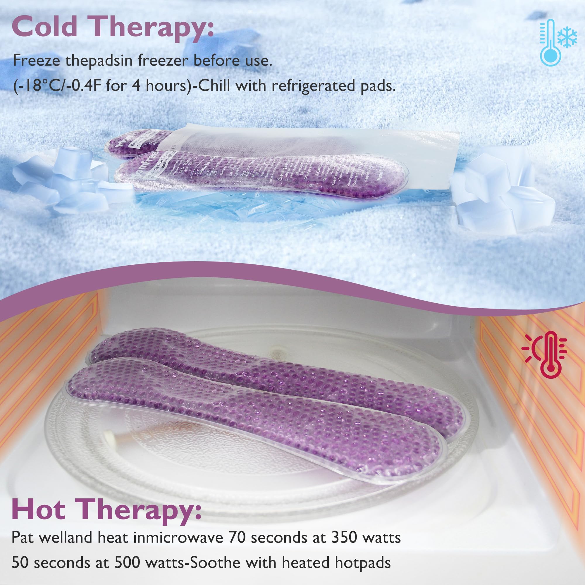 Momfree espuma perineal y forros con hamamelis para alivio y frescor