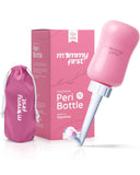 Mommy First frente del embalaje rosa mostrando el producto y ventajas