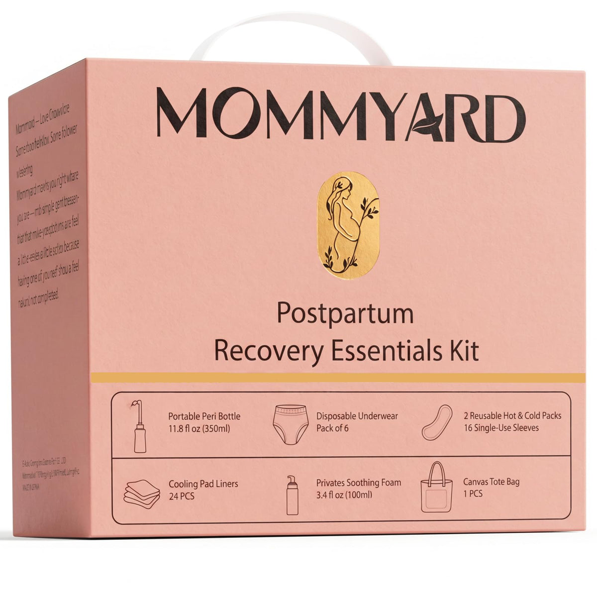 Mommyard kit frente empaque elegante listo para regalar y práctico