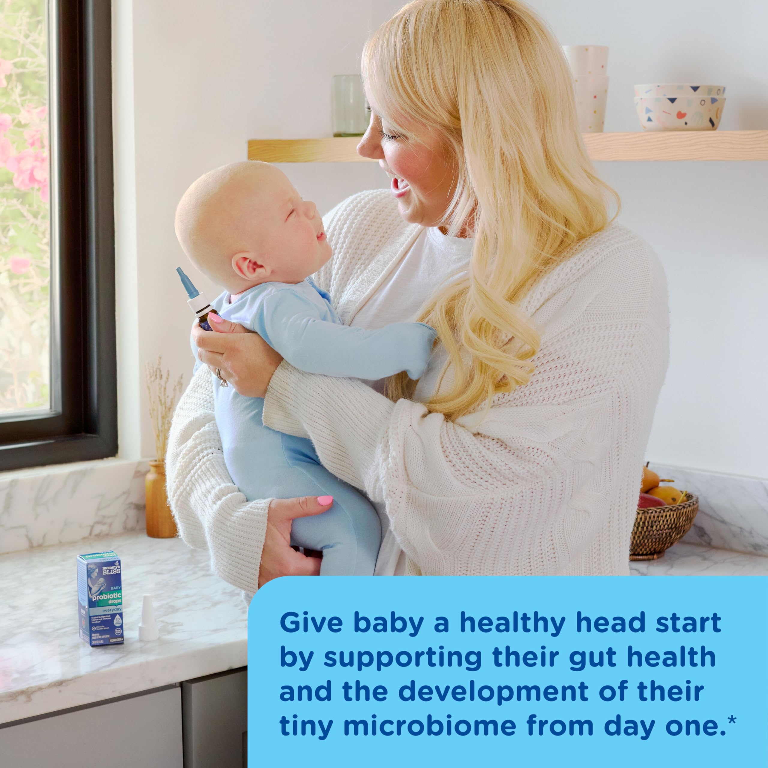 Mommy's Bliss administrado en biberón para una toma fácil