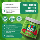Monty Supplements gominolas en plato listas para administrar a niños