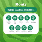 Monty Supplements gominolas sabor fresa sandía destacando atractivo gustativo