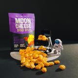 Moon Cheese tres bolsas dispuestas, ideal para llevar y compartir