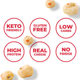 Moon Cheese dentro de una lonchera infantil, snack nutritivo