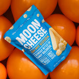 Moon Cheese pack de 2 bolsas apiladas listo para almacenaje