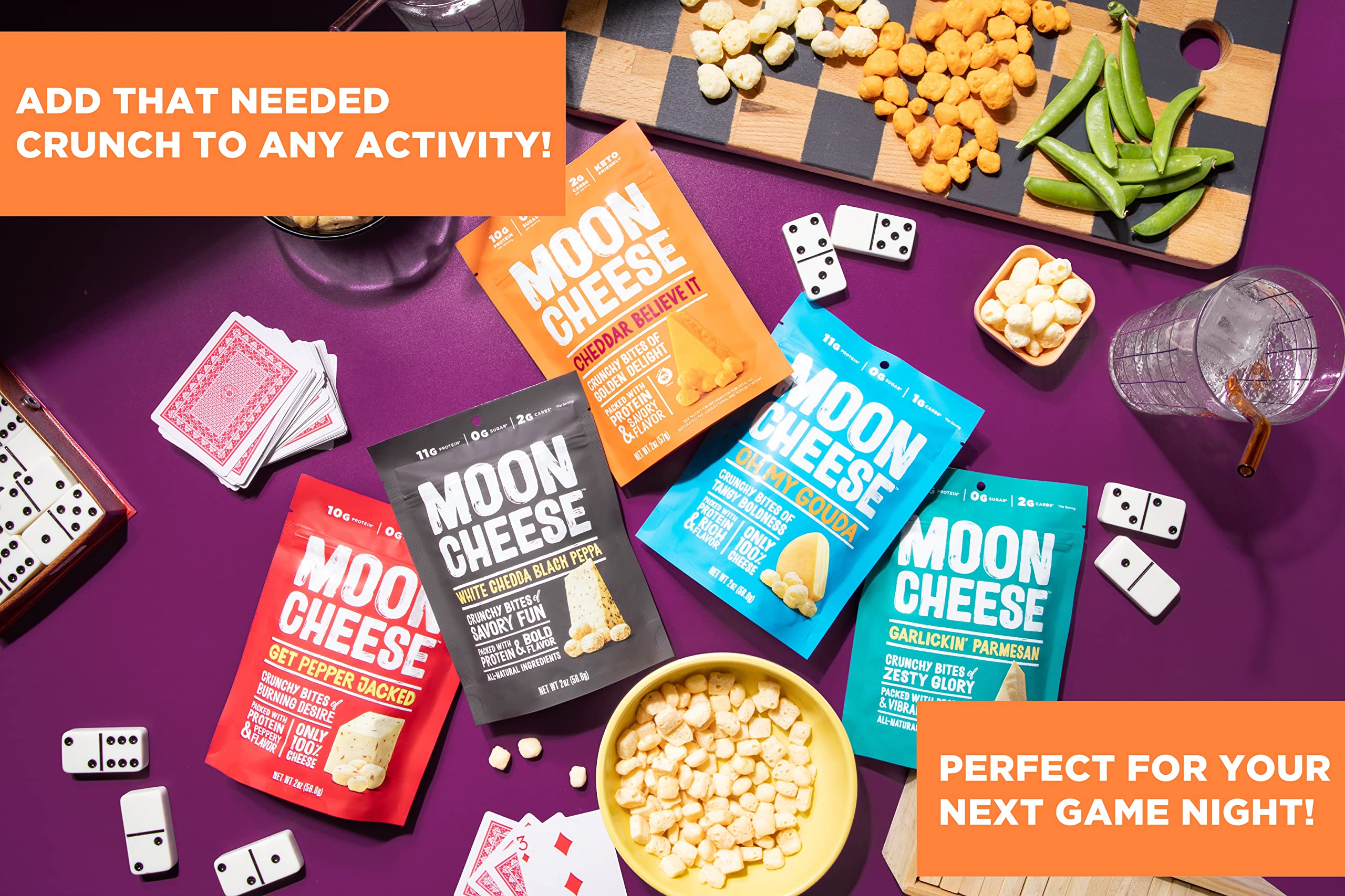 Moon Cheese presentación en lonchera ideal para meriendas escolares